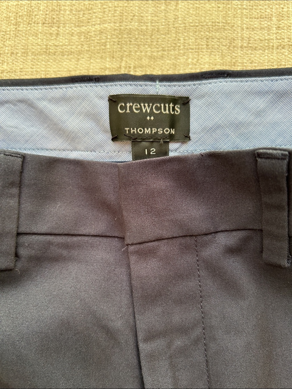 Crewcuts Thompson Dark Navy Blue Dress Pants